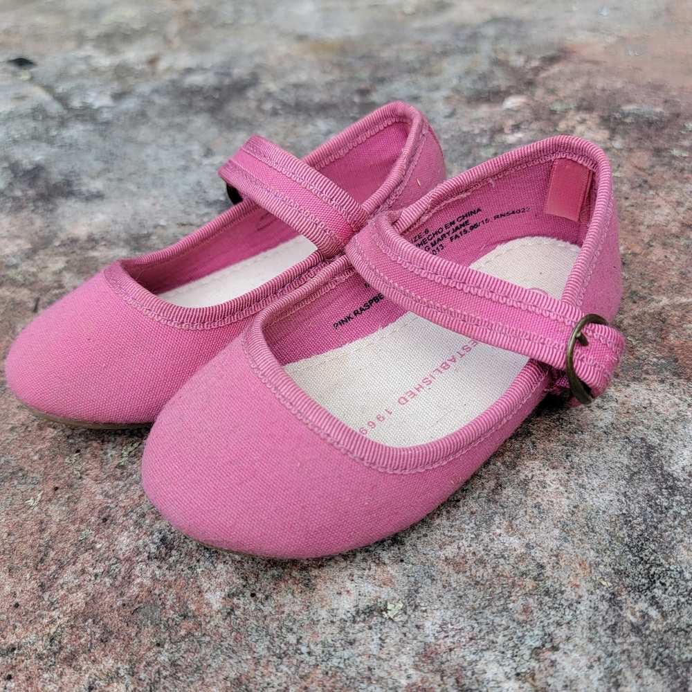Gap Baby Maryjane Ankle Strapped Shoes Toddler Sz. 6